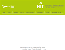 Tablet Screenshot of hamburgerimmobilienteam.de